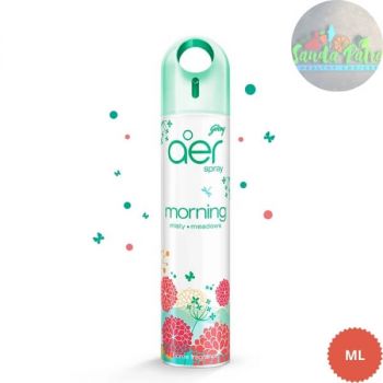 Godrej Aer Morning Misty Meadows Home Air Freshener Spray, 240ml