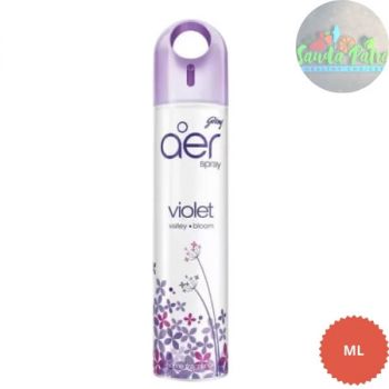 Godrej Aer Violet Valley Bloom Home Air Freshener Spray, 240ml