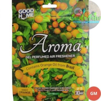 GOOD HOME AROMA-TANGY ORANGE POCKET AIR FRESHNER, 10GM