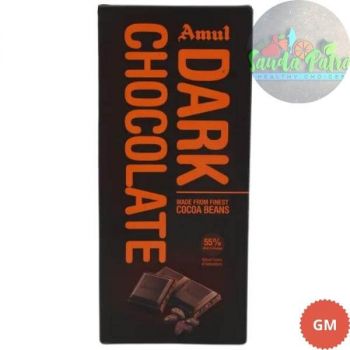 Amul Dark Chocolate 55% Rich In Cocoa, 150gm