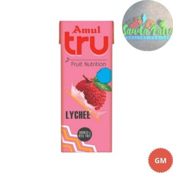 AMUL TRU LITCHI, 180ML