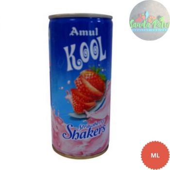 Amul Kool Strawberry  Milk Shake Can, 200ml
