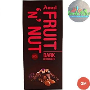 Amul Fruit N Nut Dark Chocolate - 55% Rich In Cocoa, 150gm