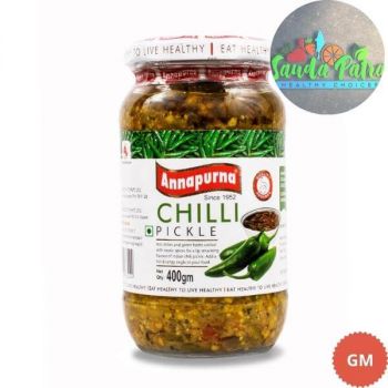 ANNAPURNA CHILLI PICKLE, 400GM