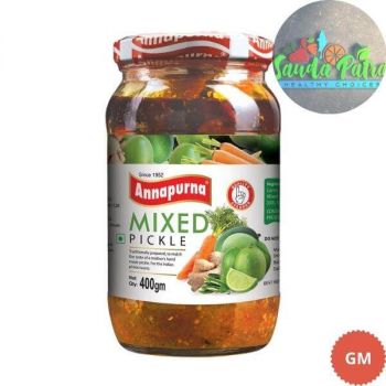 ANNAPURNA MIXED PICKLE, 400GM