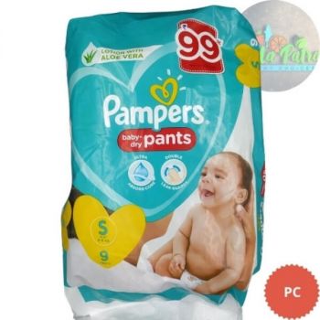 Pampers New Small Size Diapers Pants+S+56 - S - Buy 1 Pampers Cotton-Like a  Soft Metrial Pant Diapers