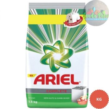 Ariel Complete Detergent Washing Powder, 1kg + 500gm FREE
