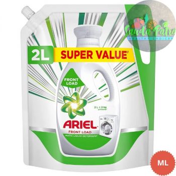 ARIEL MATIC FRONT LOAD LIQUID DETERGENT POUCH, 2LTR