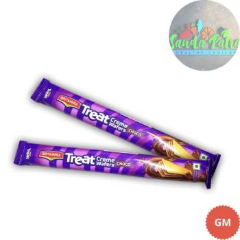 BRITANNIA TREAT CREME WAFERS CHOCOLATE, 11GM