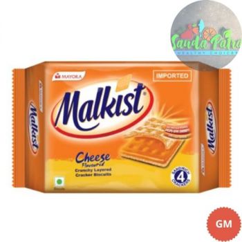 MALKIST CHEESE FLAVOURED CRACKER BISCUITS, 72GM