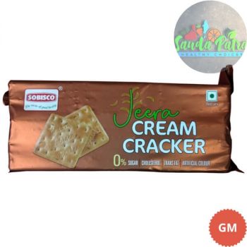 SOBISCO JEERA CREAM CRACKER-SUGARFREE BISCUITS, 250GM