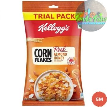 KELLOGGS CORN FLAKES REAL ALMOND HONEY, 180GM