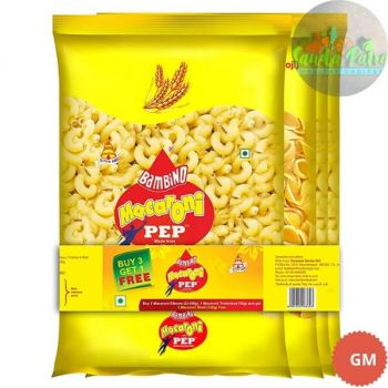 Bambino Pasta Buy 3 Get 1 Free 2 Elbow Macroni + 2 Spring Macroni