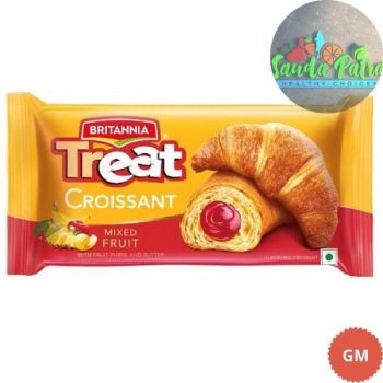 BRITANNIA VEG TREAT CROISSANT MIXED FRUIT CRÈME, 45GM