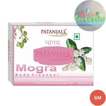 PATANJALI MOGRA BODY CLEANSER SOAP, 125GM