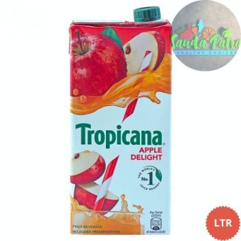 TROPICANA DELIGHT FRUIT JUICE - APPLE, 1LTR