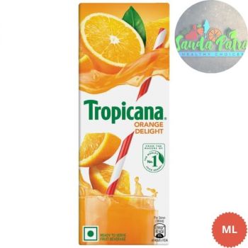 TROPICANA DELIGHT FRUIT JUICE - ORANGE, 200ML