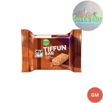 BISK FARM TIFFUN BAR CARAMEL CREAM CAKE, 20GM