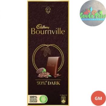 Cadbury Bournville  Dark 70% Chocolate Bar, 80 Gm