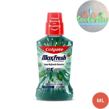 COLGATE MAX FRESH PLAX FRESHMINT MOUTHWASH, 250ML