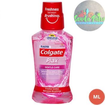 COLGATE PLAX GENTLE CARE MOUTHWASH, 250ML