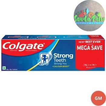 COLGATE TOOTHPASTE STRONG TEETH DENTAL CREAM COMBO, 300GM