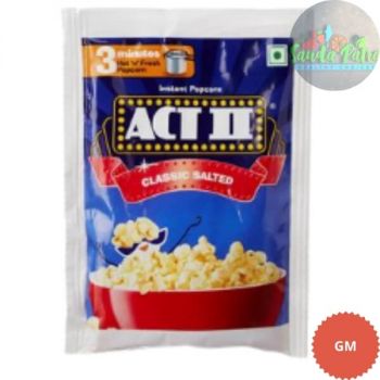 Act II Instant Popcorn, Classic Salted, 40gm