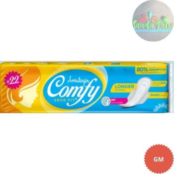 Amrutanjan Comfy Snug Fit Sanitary Pads, 6N