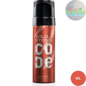 Wild Stone Code Copper Body Perfume Spray for Men, 120ml