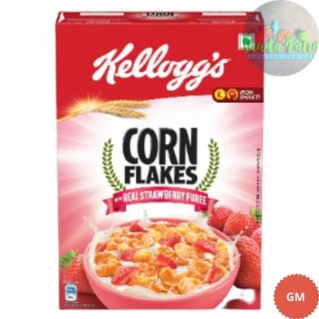 Kelloggs Corn Flakes With Real Strawberry Puree, 300gm