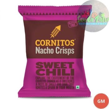 CORNITOS NACHOS CRISPS, SWEET CHILI, 60GM 