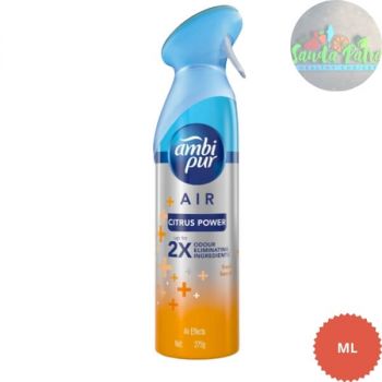 Ambi Pur Citrus Power Odour Eliminating Air Freshener Spray, 275gm