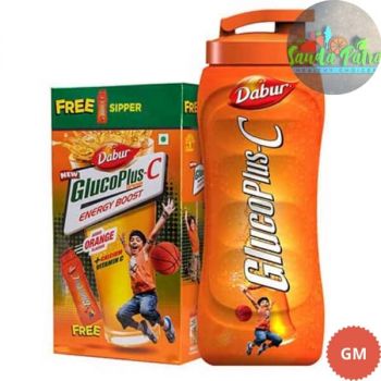 Dabur Gluco Plus C Lemon, 1Kg Get Sipper Free