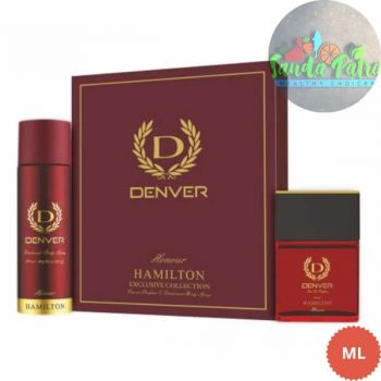 DENVER HONOUR HAMILTON GIFT PACK DEO & PERFUME, 225ML