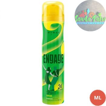 ENGAGE SPIRIT BODYLICIOUS DEO SPRAY FOR HER, 150 ML