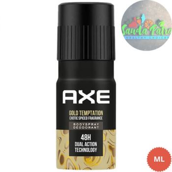 AXE GOLD TEMPTATION DEODORANT BODYSPRAY FOR MEN, 150ML