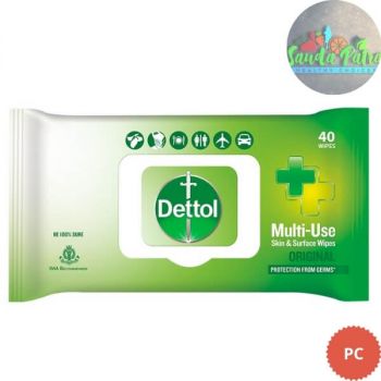 Dettol Multi-Use Original Skin & Surface Wipes, 40