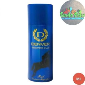 DENVER DEODORANT SPORTING CLUB GOAL, 165ML