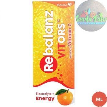 DR REDDY'S REBALANZ VITORS ORS DRINK ORANGE FLAVOUR, 200 ML