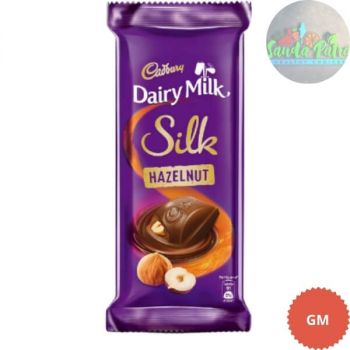 Cadbury Dairy Milk Silk Roast Almond with Whole nuts Chocolate Bar, 143gm