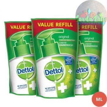 DETTOL ORIGINAL GERM PROTECTION HANDWASH REFIL COMBO, 3N*175ML 