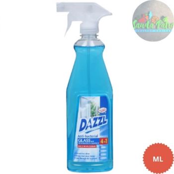 Dazzl Anti bacterial Glass & Household Cleaner, 500ml