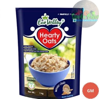 Eco Valley Hearty White Oats, 1kg