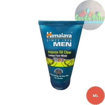 Himalaya Men Intense Oil Clear Lemon Face Wash, 50ml