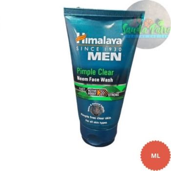 Himalaya Men Pimple Clear Neem Face Wash, 50ml