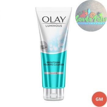 OLAY LUMINOUS BRIGHTENING FOAMING CLEANSER, 100GM