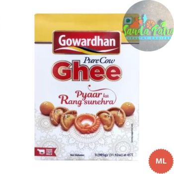 GOWARDHAN PURE COW GHEE, 500ML