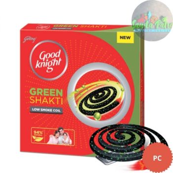 Good Knight Green Shakti Low Smoke Coil, 1N