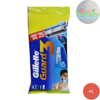 Gillette Guard Razor With Gel Free, 1N