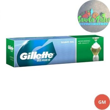 GILLETTE SERIES MOISTURIZING SHAVE GEL WITH VITAMIN E, 60 GM